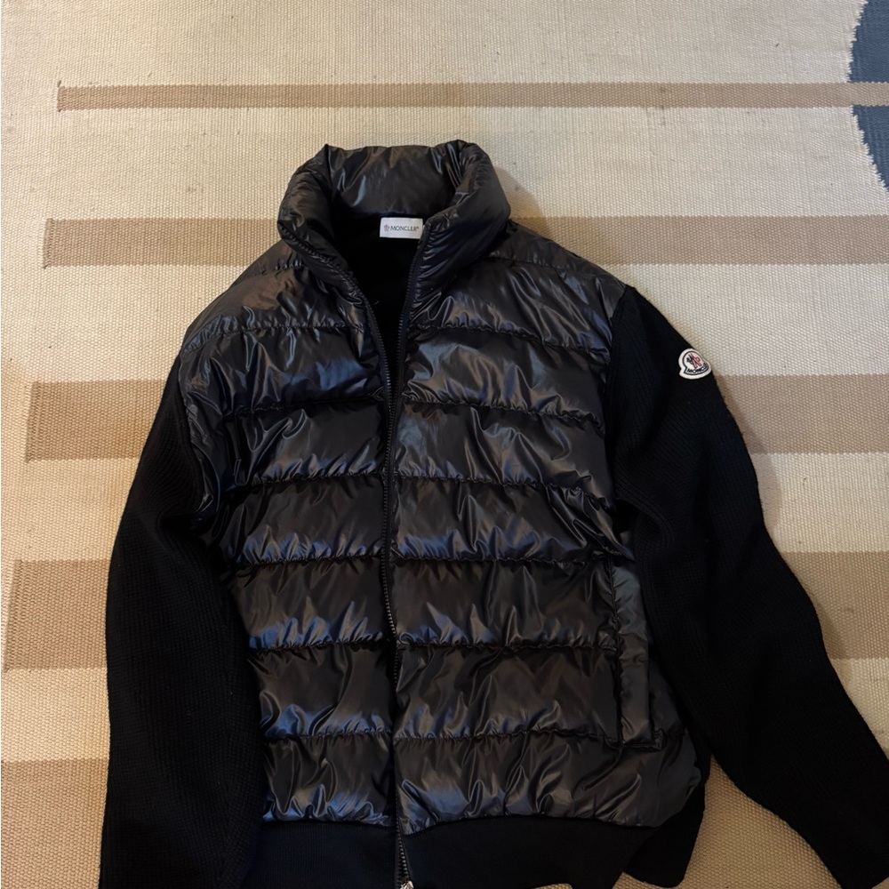 MONCLER puffer sweater XL
